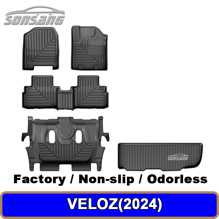 Tapis de voiture + doublure de coffre pour Toyota Avanza / Veloz