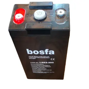 2 V DC Batterie 200ah Agm Vrla Blei Säure Batterie LSE2-200 lange Lebensdauer Batterie 2 Volt 200ah für Not strom