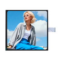 Pantalla TFT MIPI Cuadrada de 10 Pulgadas al por Mayor de Fábrica, Módulo de Pantalla LCD IPS de Alto Brillo, Resolución de 1200x1200, Compatible con Pantalla Táctil