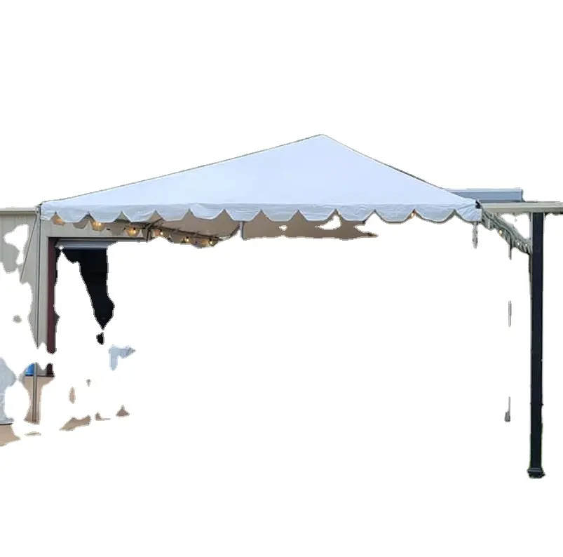 Garden wedding multi-person frame tent 20 ft x 20 ft (6.1 m x 6.1 m)