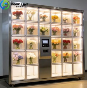Distributeur automatique intelligent de fleurs sans réfrigérateur – Distributeur de fleurs frais en libre-<span class=keywords><strong>service</strong></span> - Product Image 4