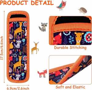 Funda de neopreno para paletas de hielo y yogur, para el verano, con diseños divertidos para niños, paquete para fiestas - Product Image 2