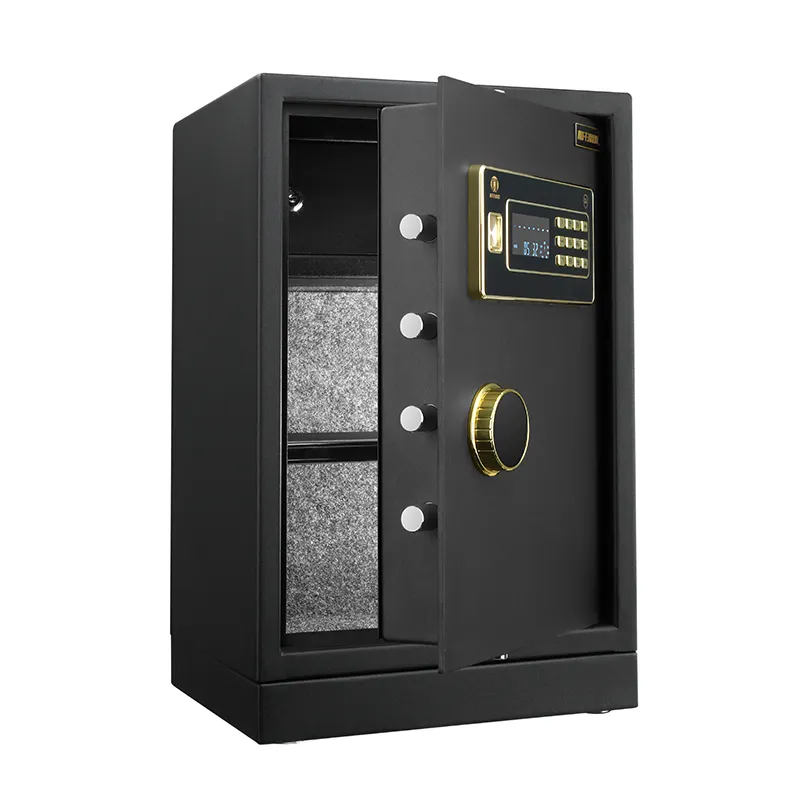 Heavy Duty Steel Portable Safe with Interior Stash Cabinet