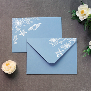 <span class=keywords><strong>Enveloppe</strong></span> et doublure <span class=keywords><strong>en</strong></span> vélin personnalisables pour invitations de mariage de luxe 5x7 - Product Image 1