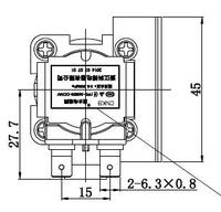 Offre Spéciale FPD-360U20 dc type à ajustement rapide électrovanne bistable pour système de robinet d'eau intelligent