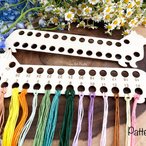 Soporte de hilo de madera Pafu, soporte de hilo de bordado, bobinas de hilo con organizador, soporte de hilo de almacenamiento - Product Image 3