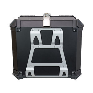 Vente directe d'usine 55L noir coffre de moto boîte de queue en aluminium boîtier supérieur de vélo électrique - Product Image 5