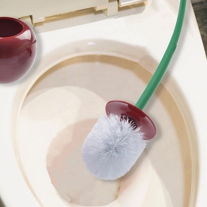 Mignon <span class=keywords><strong>Cerise</strong></span> En Forme Ensemble <span class=keywords><strong>de</strong></span> <span class=keywords><strong>Brosse</strong></span> <span class=keywords><strong>De</strong></span> <span class=keywords><strong>Toilette</strong></span> Salle <span class=keywords><strong>De</strong></span> Bain Compacte Support Fort <span class=keywords><strong>Brosse</strong></span> avec La Base Lourde Propre Bol - Product Image 3