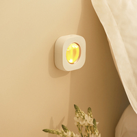 Nouveau Portable Mini Cool Mist Huile Essentielle Aroma Diffuseur Mural Maison Parfum Humidificateur D'air Diffuseur Avec Veilleuse