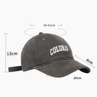Gorras de Béisbol Personalizadas con Logotipo, 6 Paneles, 100% Algodón, Ajustables, Protección Solar, Transpirables, de Secado Rápido, Impermeables, para Hombres y Mujeres