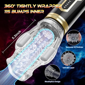 Dispositivo <span class=keywords><strong>de</strong></span> Ejercicio <span class=keywords><strong>de</strong></span> Masturbación con Vibración Telescópica Automática, Juguete Sexual para Adultos para Hombres en Forma <span class=keywords><strong>de</strong></span> Copa <span class=keywords><strong>de</strong></span> Avión - Product Image 4