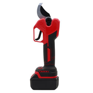 Sécateur électrique rouge 21V 5.0Ah, moteur sans balais, lame en acier inoxydable, coupe 20-30mm, pour arbres fruitiers et jardinage - Product Image 1