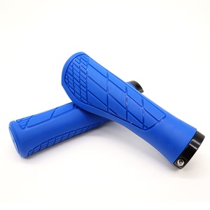 Poignées de guidon de vélo de montagne antidérapantes, confortables et verrouillables, en caoutchouc souple, pièces de vélo de montagne - Product Image 3