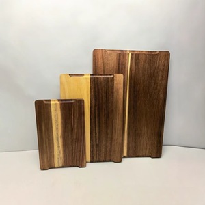 Acacia Wood Cutting Board Rectangle 23x15x1.5 30.5x20x1.5 38x26x1.5 Durable Chopping Block <b>Set</b> - Product Image 2