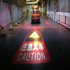 Led 20w Ip65 Truck Warehouse Caution Floor Safety Sign Industry Custom logo Gobo <b>Projector</b> <b>Light</b> - Product Image 6