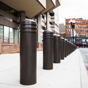 Barrière démontable de parking de borne de <span class=keywords><strong>route</strong></span> de sécurité de borne romaine de fonte - Product Image 6