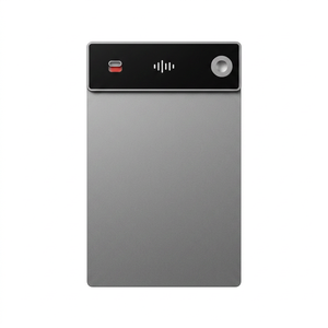Tarjeta Traductora IRB-01, Mini Traductor con Traducción por Voz, IA, Traducción de Voz en Tiempo Real, Cuerpo Metálico, Pantalla Blanca y Negra - Product Image 1