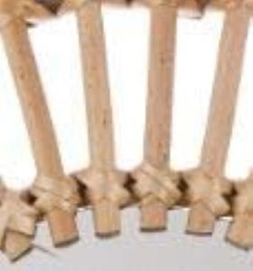 Specchio da Parete Rotondo Boho in Rattan con Cornice Intrecciata Naturale, Specchio Decorativo per Soggiorno e Camera da Letto - Product Image 4