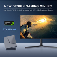 In-tel-Mini PC Gaming i9 i7 i5 9th, 8 núcleos, tarjeta gráfica GTX1650 4G, Win10, Linux, ordenador de escritorio, 3x4K, HD, WIFI, TPM2.0