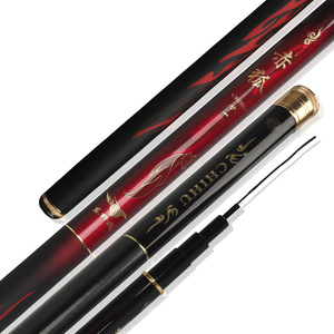 Canne à pêche télescopique Red Fox 4m, action moyenne rapide, pour la pêche à la carpe à la ligne, en fibre de carbone haute performance, ultra-légère. - Product Image 5