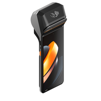 Huasheng Android tout-en-un imprimante thermique POS Machine Portable QR paiement Mobile POS Terminal Wi-Fi Bluetooth USB