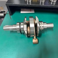 Vilebrequin forgé CNC 275cc pour moteur de drone UAV, moteur bicylindre 2 temps, pièces de rechange, sur mesure