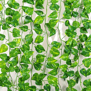 Enredadera de simulación de hiedra, enredadera de plantas para decoración de vallas al aire libre, Y-0012 - Product Image 2