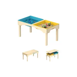 Мометрический песочный стол, детский песочный стол, деревянный песок, игровой стол для дошкольной детской комнаты creche