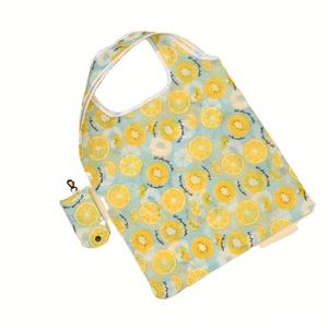 Bolsa de Compras Plegable de Poliéster RPET 190T con Logotipo Personalizado, Bolsa de Supermercado Reutilizable Ecológica - Product Image 2