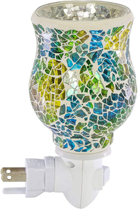 Diffuseur de cire en céramique mosaïque personnalisable, veilleuse murale à brancher, chauffe-bougie parfumée pour aromathérapie, achat en gros pour usage domestique - Product Image 5