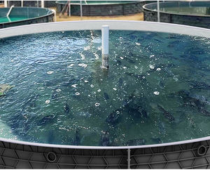 Bassin d'Aquaculture de Grande Capacité en PP Durable pour Élevage de Poissons en Eau Salée, Équipement pour Pisciculture de Tilapia - Product Image 4