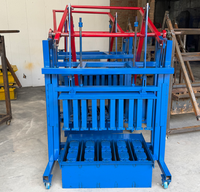 Machine manuelle à fabriquer des blocs de béton sans électricité, presse à blocs creux pour usage agricole