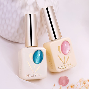 RISYAL RISYAL Certificado CPNP <span class=keywords><strong>Esmalte</strong></span> <span class=keywords><strong>de</strong></span> <span class=keywords><strong>Uñas</strong></span> en Gel Aurora Efecto Ojo <span class=keywords><strong>de</strong></span> Gato Cristal Negro <span class=keywords><strong>Gris</strong></span> 8ml Lámpara LED Botella <span class=keywords><strong>de</strong></span> 5kg - Product Image 4
