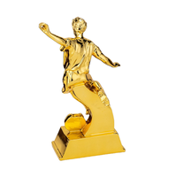 Football Trophy Award Cup MVP Sports Competition Gold Silver Bronze Trophy Medal