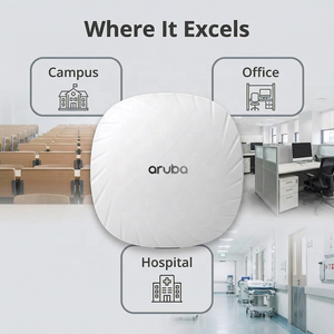 HPE <span class=keywords><strong>Aruba</strong></span> AP-<span class=keywords><strong>515</strong></span> <span class=keywords><strong>RW</strong></span> d'origine, Wi-Fi 6 haute densité, technologie ClientMatch, garantie de 1 an - Product Image 5