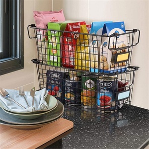 Stainless Steel Modern Handheld Basket Kitchen <b>Towel</b> Storage Shelf Waterproof Double Tier <b>Standing</b> Type - Product Image 4