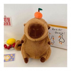 Wholesale Cute Capybara <b>Anime</b> Plush <b>Keychain</b> Soft Stuffed Animal Toy Keyring Bag Pendant Customizable Bracelet Kawaii <b>Keychain</b> - Product Image 1