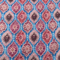 Tissu en coton uni 100% coton 60S, 90 GSM, imprimé réactif pour robes et textiles de maison