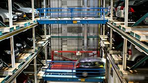Système de stationnement mécanique entièrement automatisé pour tours de stationnement, avec déplacement de véhicules pour <span class=keywords><strong>garage</strong></span> de stationnement - Product Image 4