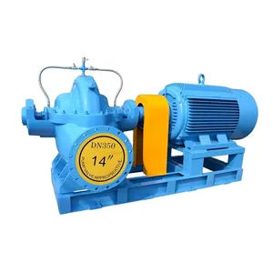 Bomba centrífuga horizontal de una etapa y doble succión resistente a la corrosión para lodos, aguas residuales químicas y evaporación de cloruros - Product Image 2