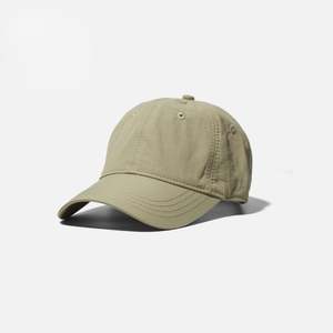 Chapeau de soleil Offre Spéciale couleur unie 6 panneaux été doux séchage rapide casquette de baseball polyester - Product Image 4