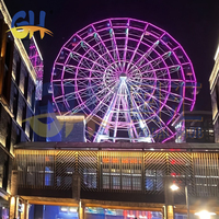 Inoubliable magique lunatique enchanteur rêveur ludique fantastique excitant coloré 40m grande roue à vendre
