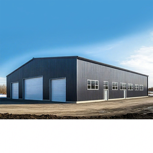 Edificio de taller de acero prefabricado de 80 pies, eficiente en termos energéticos, tamaño personalizable, servicios de soldadura con certificación CE - Product Image 1