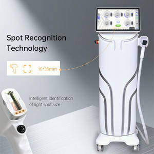 Machine d'épilation au <span class=keywords><strong>laser</strong></span> à diode ODMOEM, titane glacé, 3 ondes (755/808/1064), 3000W/1000W/1200W, utilisation commerciale, système de refroidissement TEC - Product Image 1