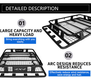 Panier de toit de haute qualité pour voiture, vente en gros - Product Image 4