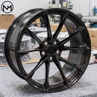 Jantes de voiture personnalisées forgées Maxtera de style P204 pour Porsche Audi RS6 Avant BMW X6M M8 Tesla Model S Plaid NSX Lexus RX350