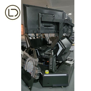 LeaderDream intérieur passionnant 3Dof 3 écran plate-forme <span class=keywords><strong>de</strong></span> mouvement simulateur <span class=keywords><strong>de</strong></span> course VR voiture course conduite pour l'école parc d'aventure - Product Image 5