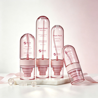 Nouvelle conception de flacon pulvérisateur en plastique 40ml 50ml 80ml 100ml, flacon pulvérisateur à brume fine sans angle, flacon de toner pour le visage à brume longue durée