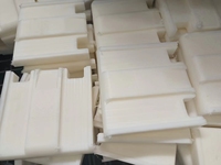 Bloc coulissant/amortisseur en plastique UHMWPE/Nylon PE usiné, résistant à l'usure, avec service de découpe, autolubrifiant et anti-usure