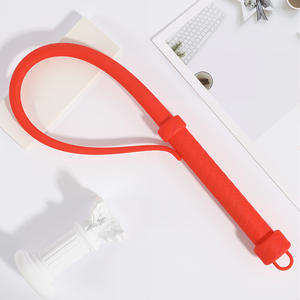 Frusta in Pelle Siliconica Completa per Addestramento SM, Accessorio Sessuale per Donne, Frusta Elastica in Pelle per Stimolazione Glutei, Giocattolo Sessuale per Adulti - Product Image 3